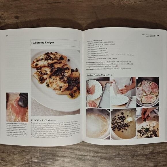 Martha Stewart's Cooking School Lessons & Recipes Cookbook Hardcover 1st Ed - Picture 12 of 16